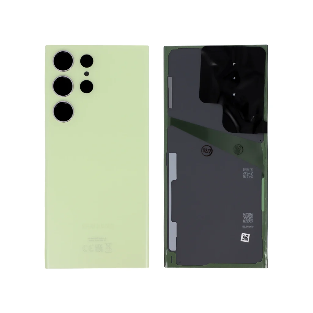 Tampa Traseira para Samsung Galaxy S23 Ultra Verde Lima (SERVICE PACK)