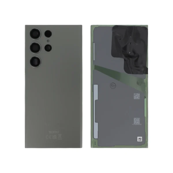 Tampa Traseira para Samsung Galaxy S23 Ultra - Verde (SERVICE PACK)
