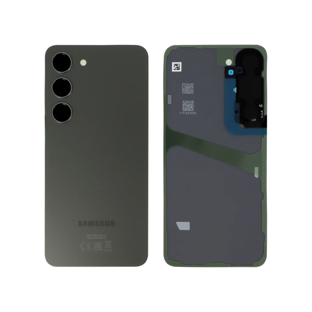 Tampa Traseira para Samsung Galaxy S23 - Verde (SERVICE PACK)