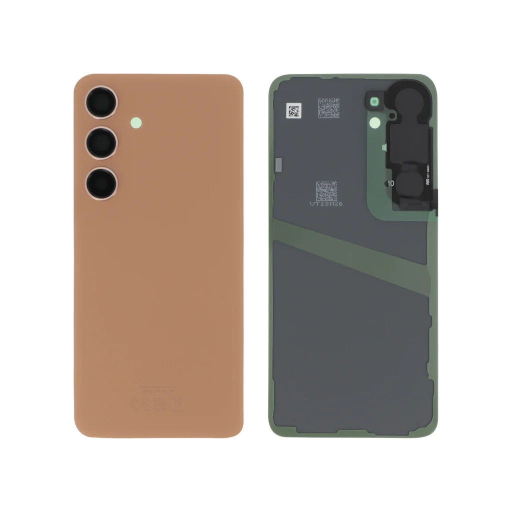 Tampa Traseira para Samsung Galaxy S24 Laranja (S921B) (SERVICE PACK)