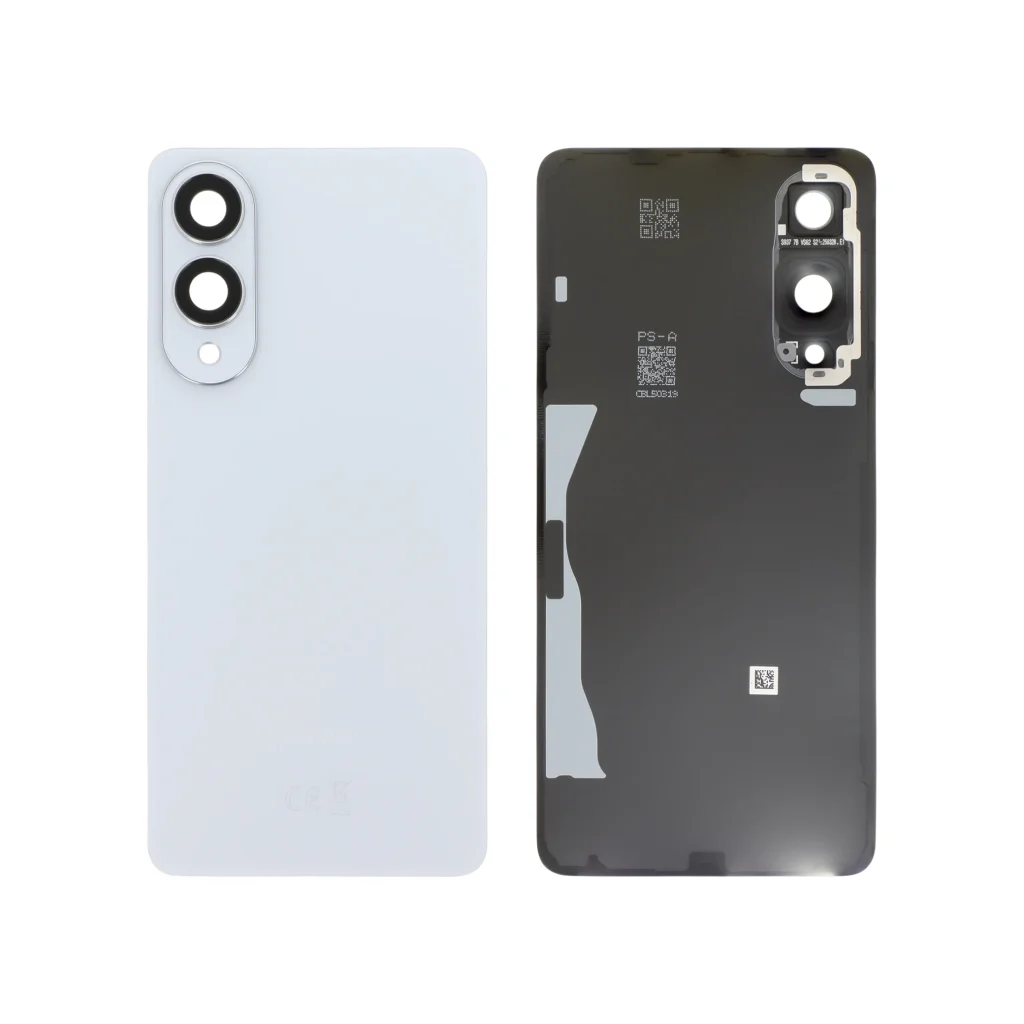 Tampa Traseira para Samsung Galaxy S25 Edge - Azul Claro Titânio (SERVICE PACK)