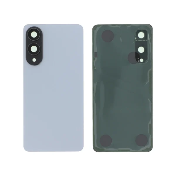 Tampa Traseira para Samsung Galaxy S25 Edge Titânio Azul + Vidro da Lente