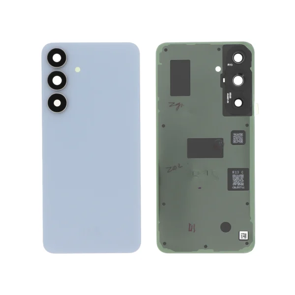 Tampa Traseira para Samsung Galaxy S25 FE Azul Claro (SERVICE PACK)
