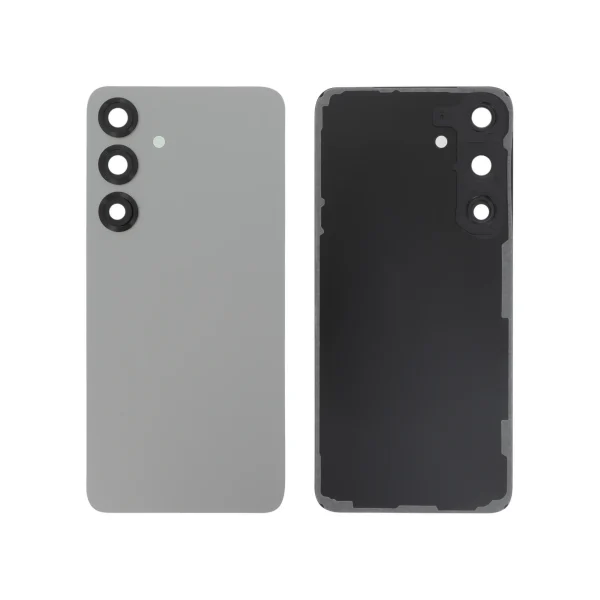 Tampa Traseira para Samsung Galaxy S25+ Prateada Escura