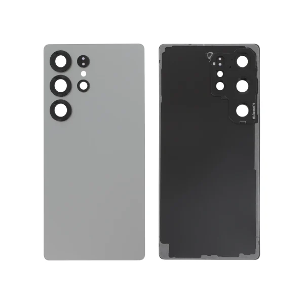 Tampa Traseira para Samsung Galaxy S25 Ultra Titânio Cinzenta
