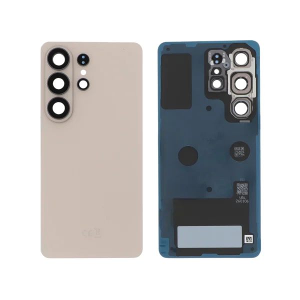Tampa Traseira para Samsung Galaxy S26 Ultra - Ouro Rosa (SERVICE PACK)