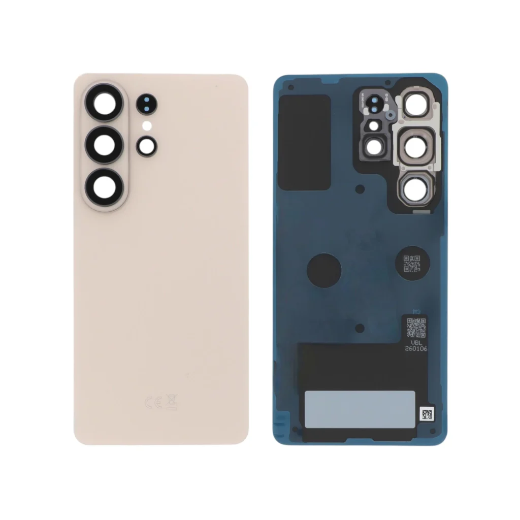Tampa Traseira para Samsung Galaxy S26 Ultra - Ouro Rosa (SERVICE PACK)