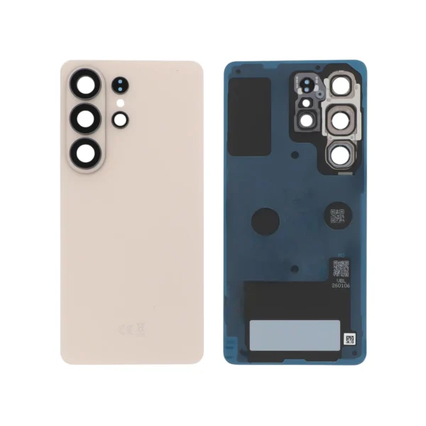 Tampa Traseira para Samsung Galaxy S26 Ultra - Ouro Rosa (SERVICE PACK)
