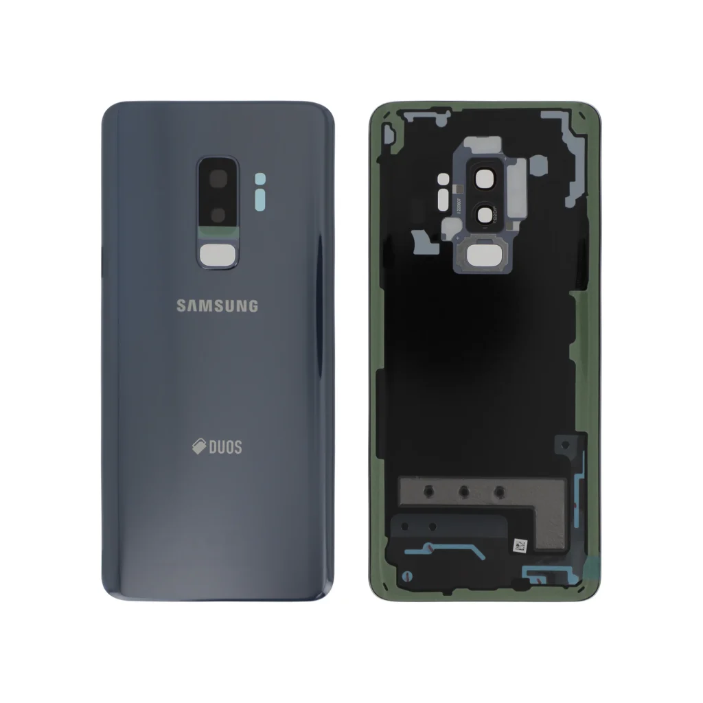 Tampa Traseira para Samsung Galaxy S9+ Duos (G965F) Azul Coral (SERVICE PACK)