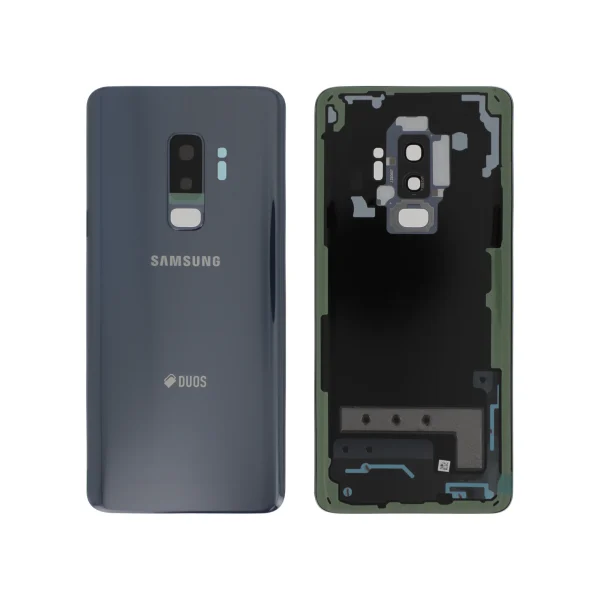 Tampa Traseira para Samsung Galaxy S9+ Duos (G965F) Azul Coral (SERVICE PACK)
