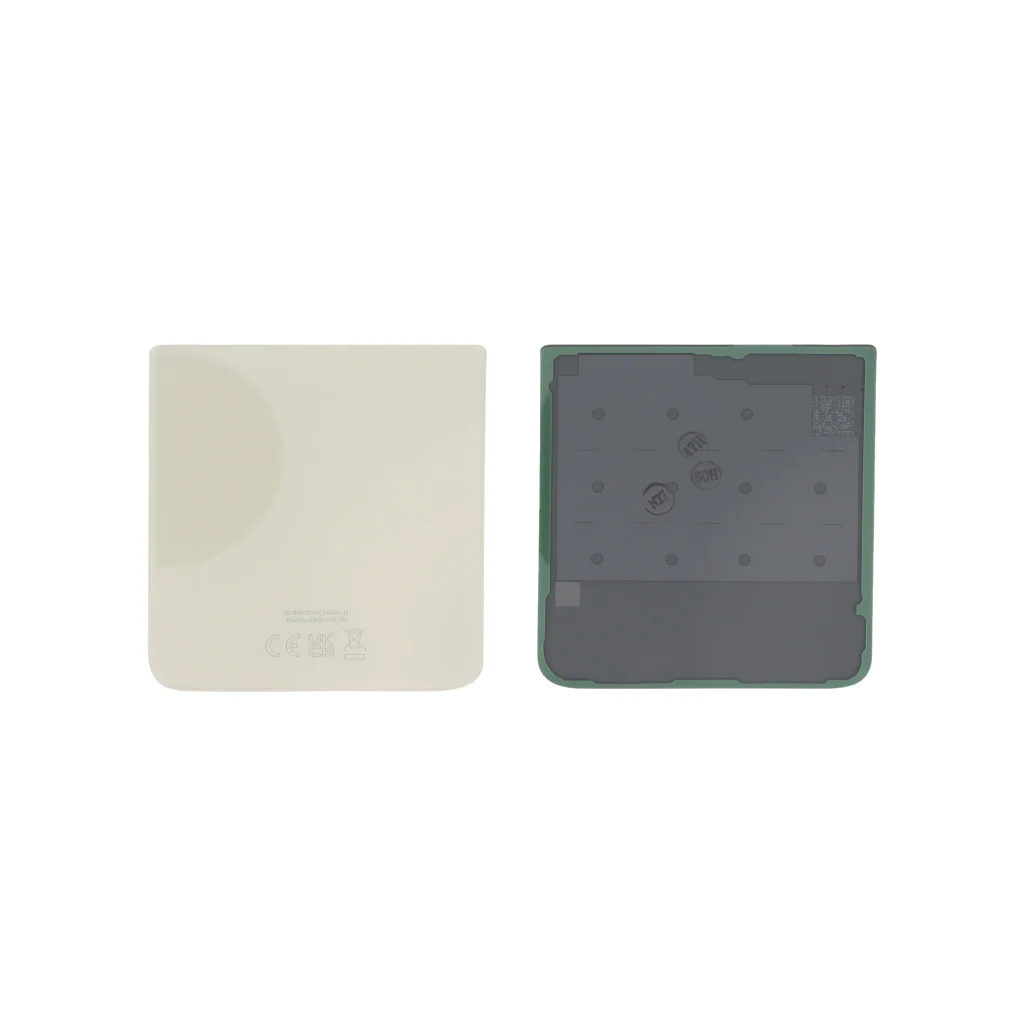 Tampa Traseira para Samsung Galaxy Z Flip3 5G Bege (SERVICE PACK)