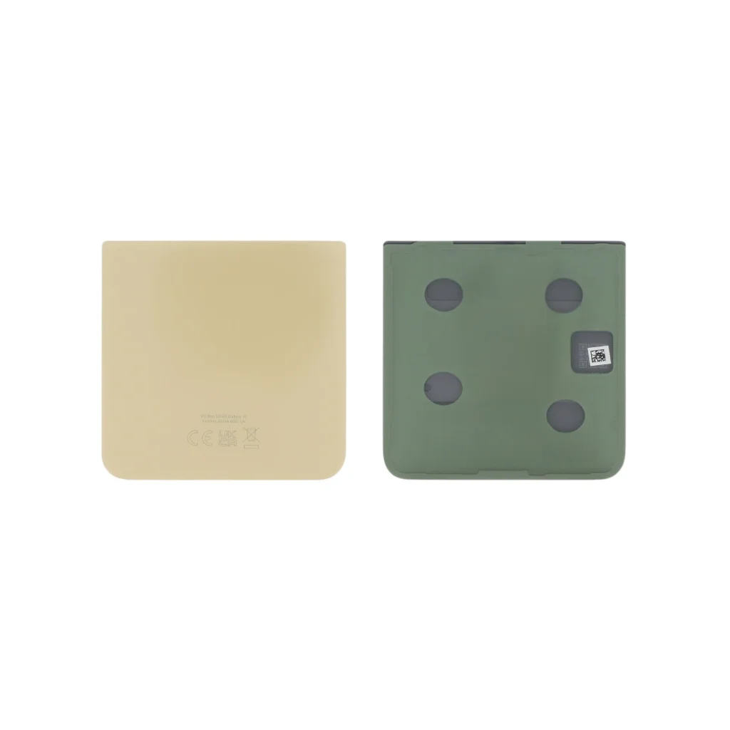 Tampa Traseira para Samsung Galaxy Z Flip4 Amarela (SERVICE PACK)