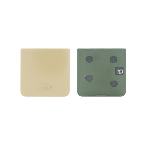 Tampa Traseira para Samsung Galaxy Z Flip4 Amarela (SERVICE PACK)