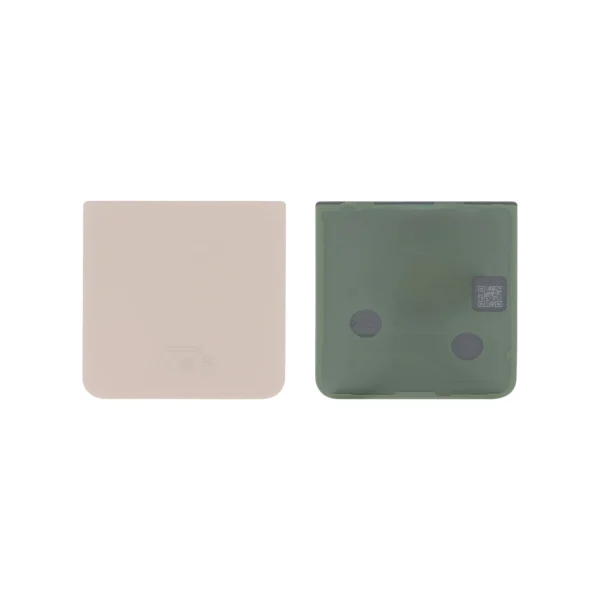 Tampa Traseira para Samsung Galaxy Z Flip4 - Ouro Rosa (SERVICE PACK)