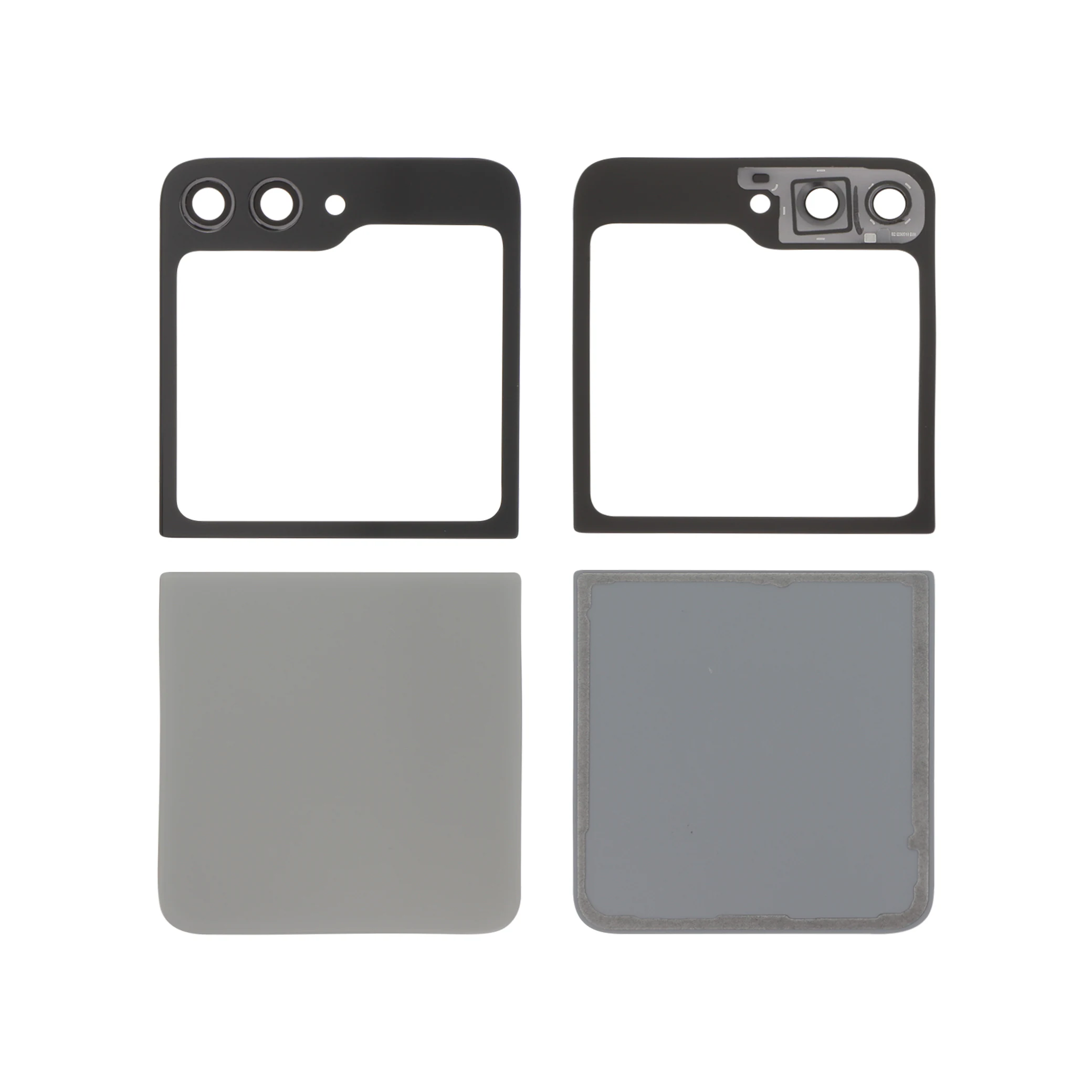 tampa-traseira-para-samsung-galaxy-z-flip5-completa-cinzenta-1-74bd76feda Tampa Traseira para Samsung Galaxy Z Flip5 - Completa Cinzenta