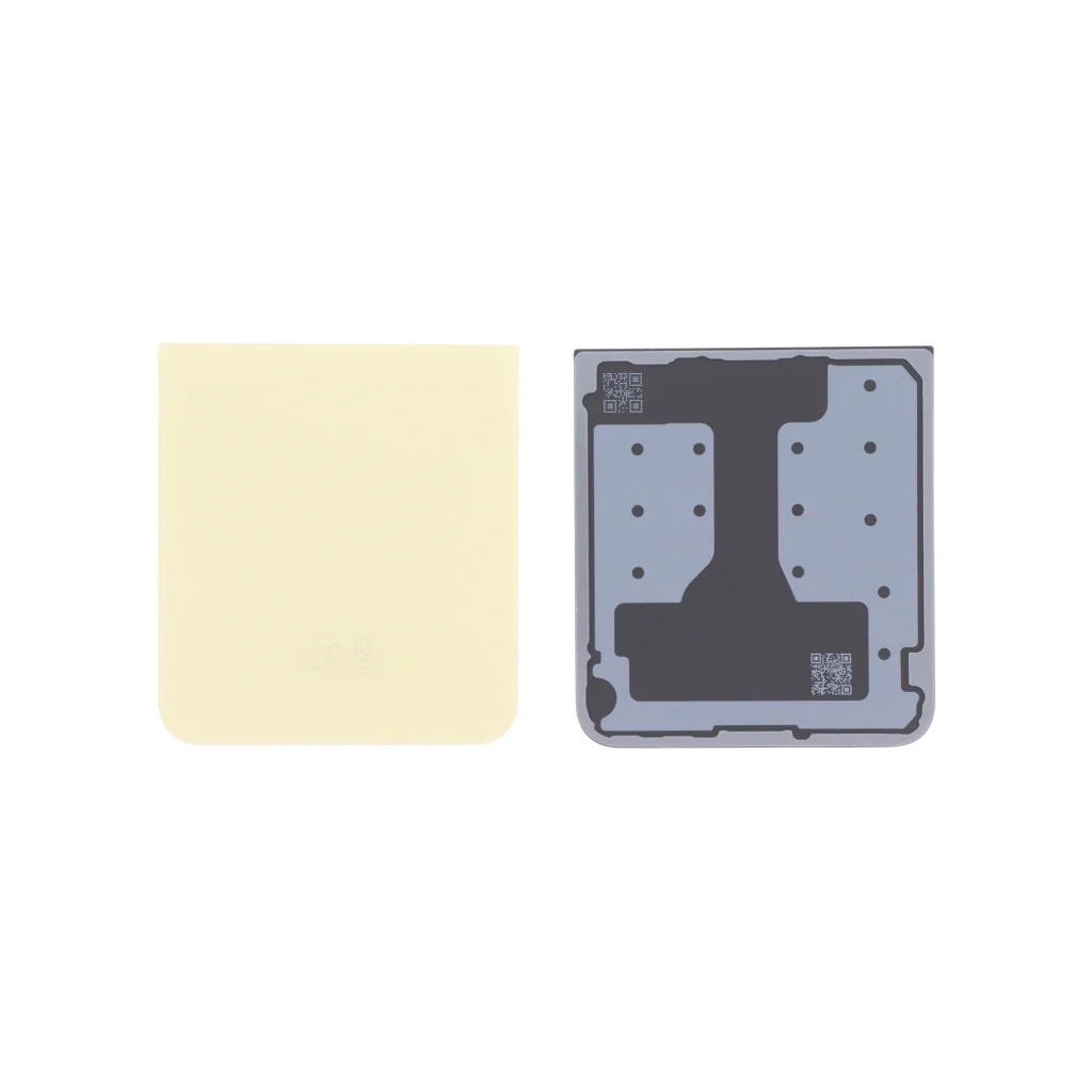 Tampa Traseira para Samsung Galaxy Z Flip6 Amarela (SERVICE PACK)