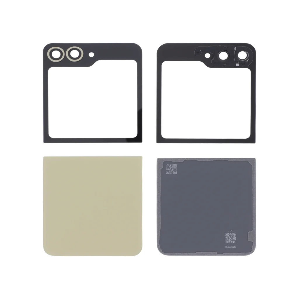 Tampa Traseira para Samsung Galaxy Z Flip6 (F741B) Amarela