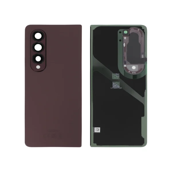 Tampa Traseira para Samsung Galaxy Z Fold4 Bordô (SERVICE PACK)