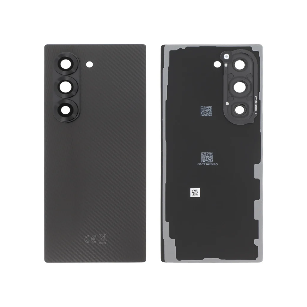 Tampa Traseira para Samsung Galaxy Z Fold6 (Preta Carbono) (SERVICE PACK)