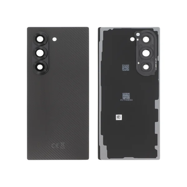 Tampa Traseira para Samsung Galaxy Z Fold6 (Preta Carbono) (SERVICE PACK)