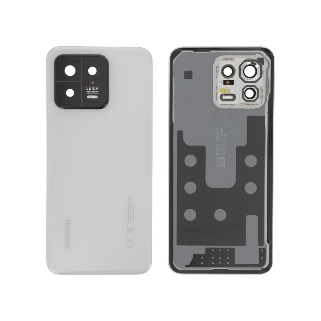 Tampa Traseira para Xiaomi 13 Branca (SERVICE PACK)