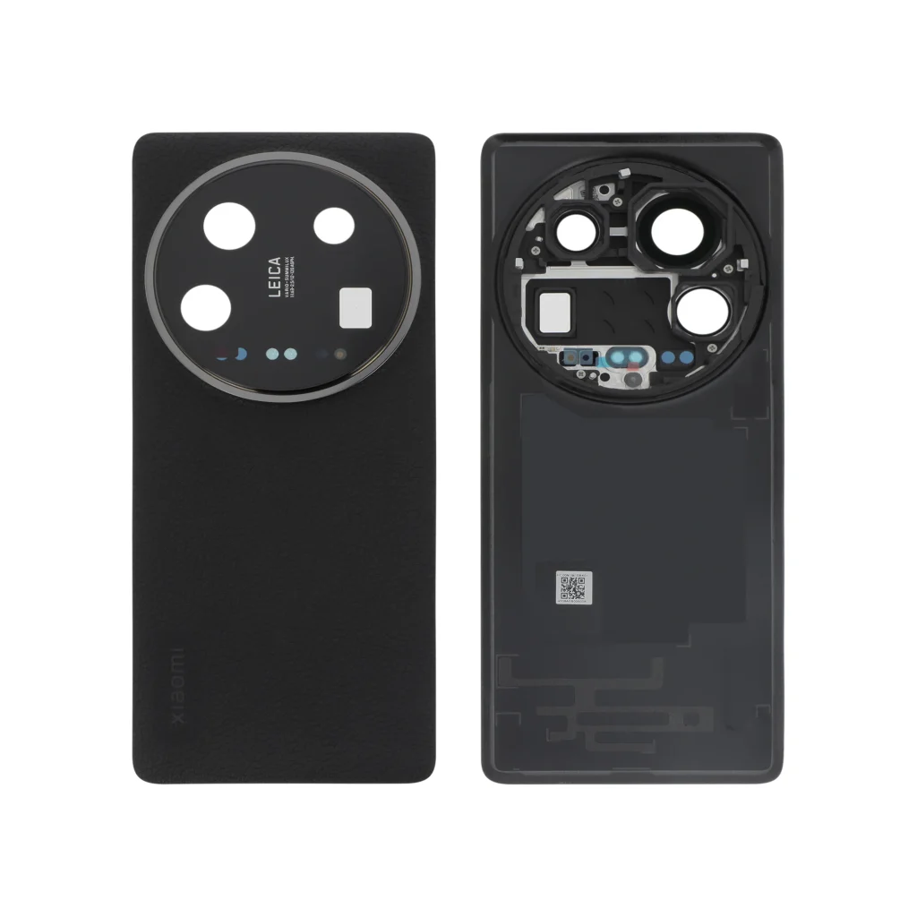 Tampa Traseira para Xiaomi 14 Ultra preta (SERVICE PACK)