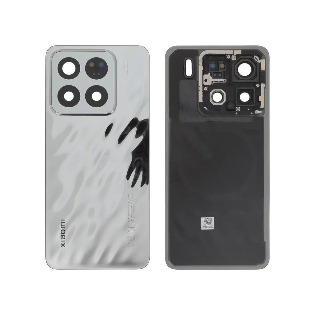Tampa Traseira para Xiaomi 15 Prateada (SERVICE PACK)