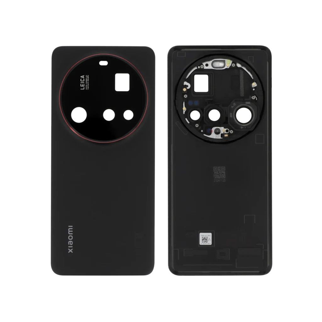 Tampa Traseira para Xiaomi 15 Ultra Preta (SERVICE PACK)
