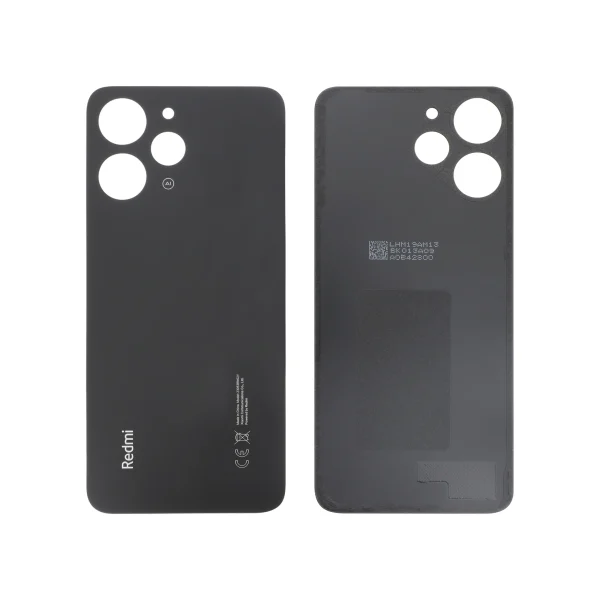 Tampa Traseira para Xiaomi Redmi 12 4G - Preta (SERVICE PACK)