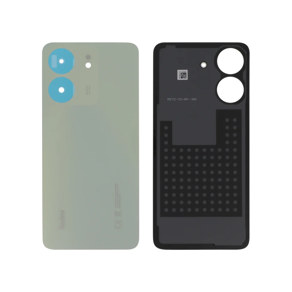 Tampa Traseira para Xiaomi Redmi 13C Verde (SERVICE PACK)