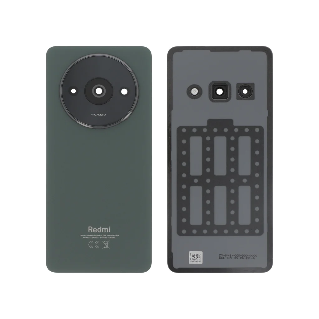Tampa Traseira para Xiaomi Redmi A3 Verde (SERVICE PACK)