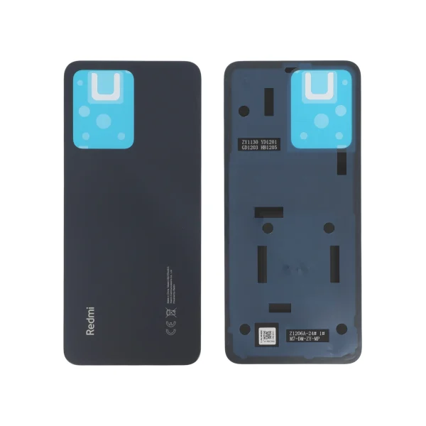 Tampa Traseira para Xiaomi Redmi Note 12 4G - Preta (SERVICE PACK)