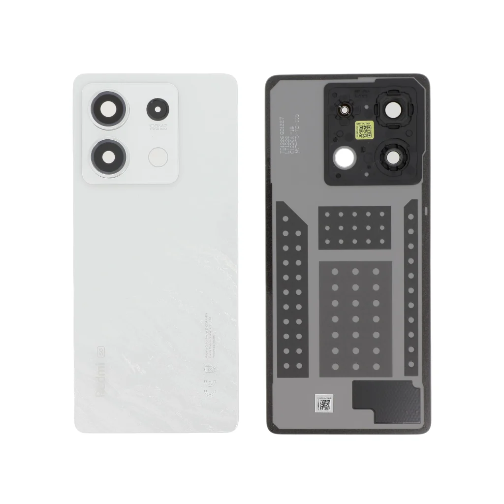 Tampa traseira para Xiaomi Redmi Note 13 5G - Branca (SERVICE PACK)