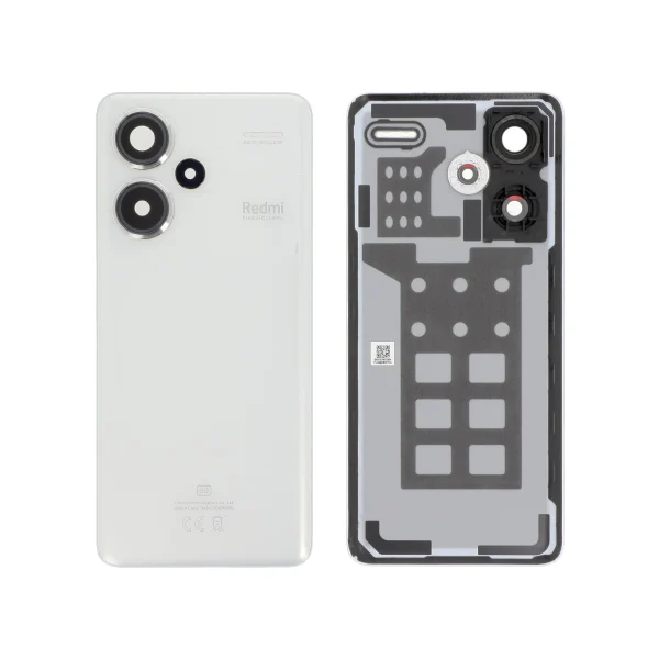 Tampa Traseira para Xiaomi Redmi Note 13 Pro+ 5G - Branca (SERVICE PACK)