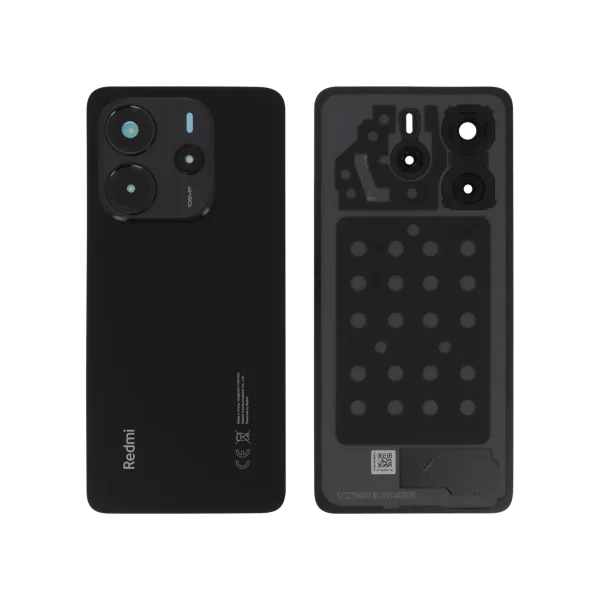 Tampa Traseira para Xiaomi Redmi Note 14 4G - Preta (SERVICE PACK)