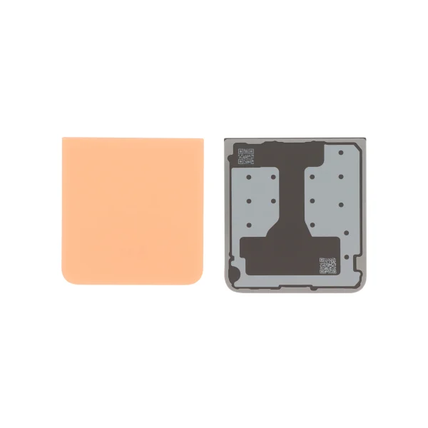 Tampa Traseira Pêssego para Samsung Galaxy Z Flip6 (F741B) (SERVICE PACK)