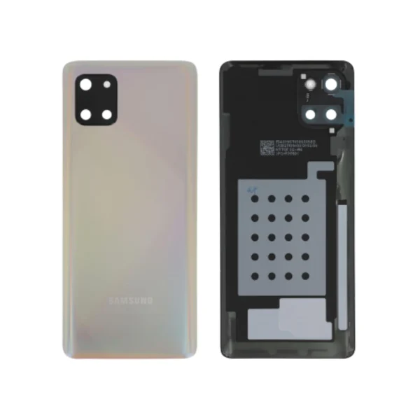 Tampa Traseira Prateada para Samsung Galaxy Note 10 Lite (N770F) (SERVICE PACK)