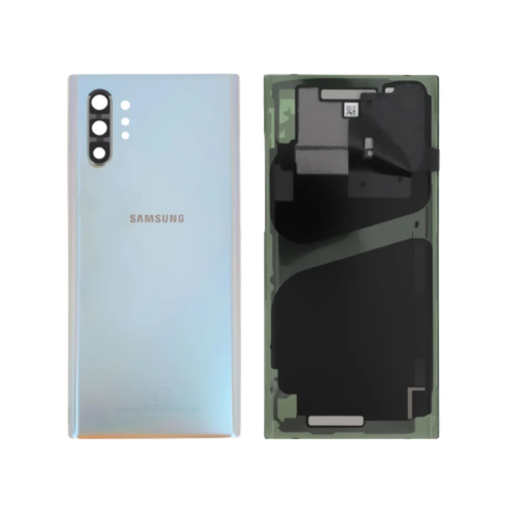 Tampa Traseira Prateada para Samsung Galaxy Note 10+ (N975F) (SERVICE PACK)
