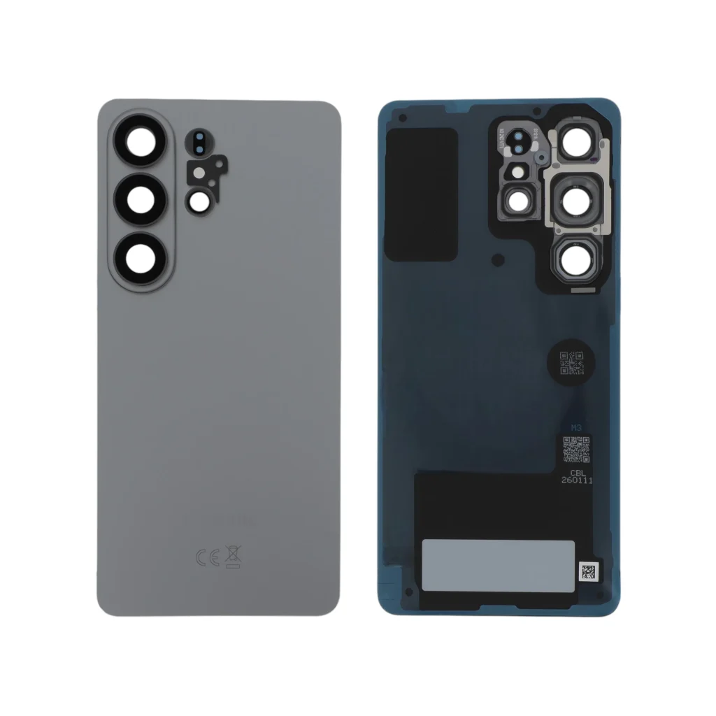 Tampa Traseira Prateada para Samsung Galaxy S26 Ultra (SERVICE PACK)