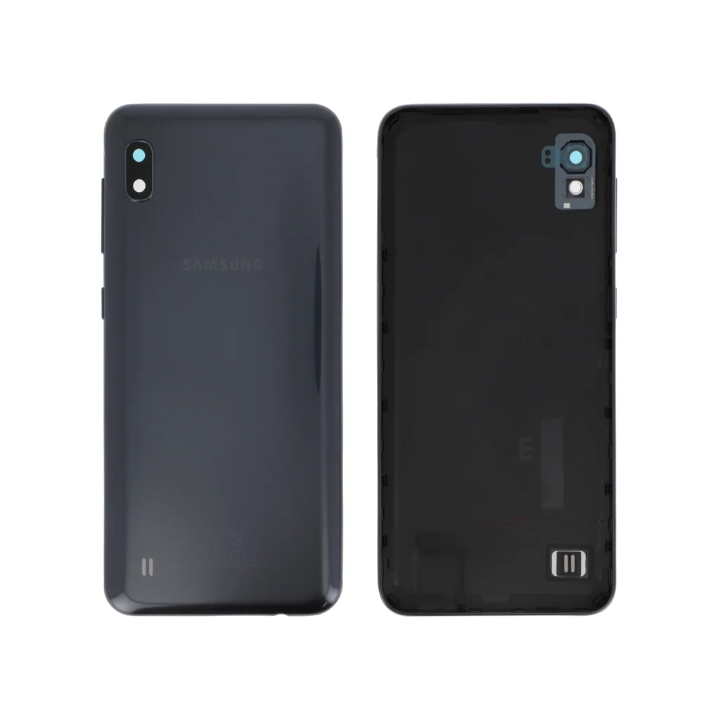 Tampa Traseira Preta para Samsung Galaxy A10 (A105FN) (SERVICE PACK)