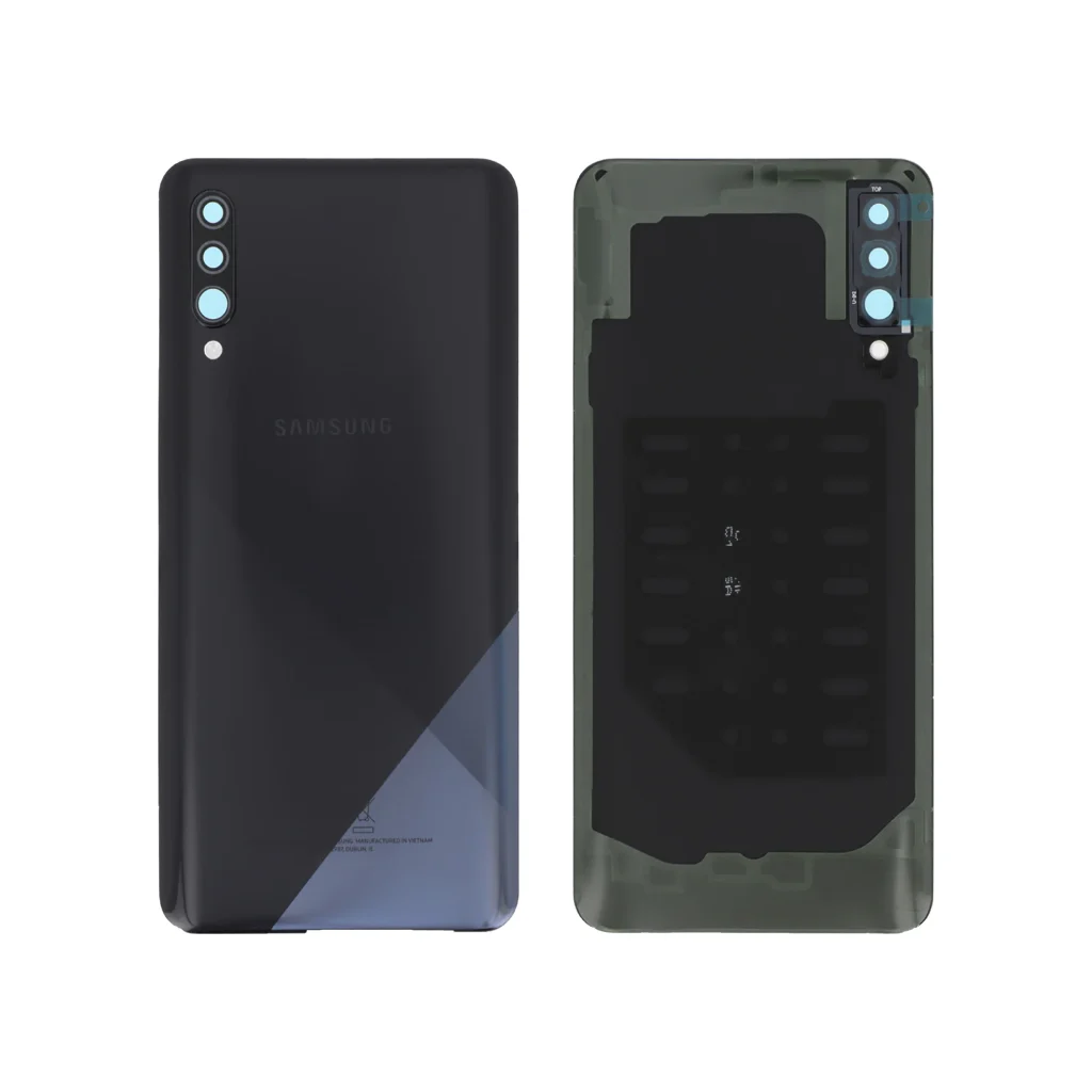 Tampa Traseira Preta para Samsung Galaxy A30s (A307F) (SERVICE PACK)