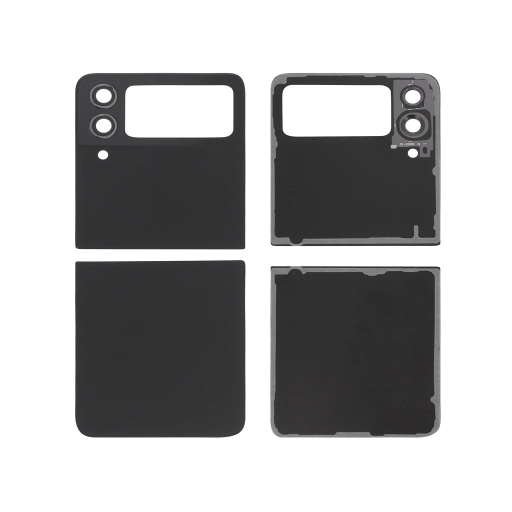 Tampa Traseira preta para Samsung Galaxy Z Flip4 (F721B)