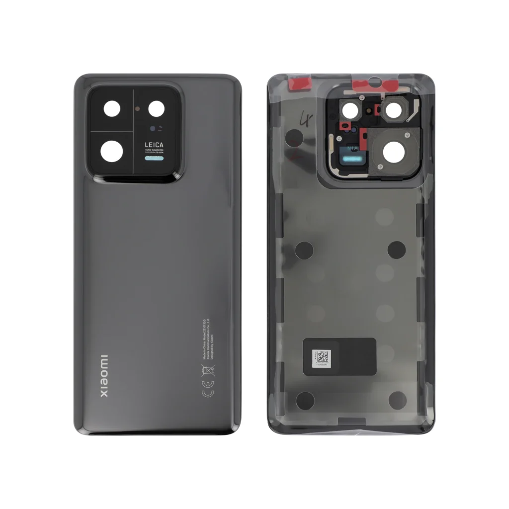 Tampa traseira preta para Xiaomi 13 Pro (SERVICE PACK)
