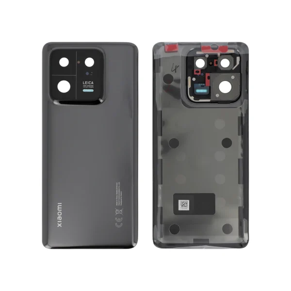 Tampa traseira preta para Xiaomi 13 Pro (SERVICE PACK)