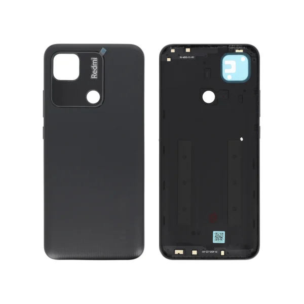 Tampa Traseira Preta para Xiaomi Redmi 10A (SERVICE PACK)