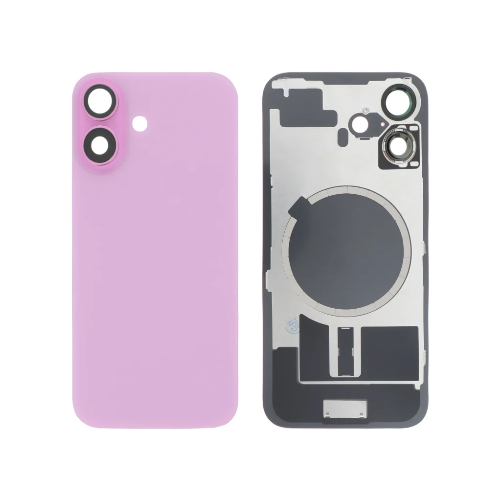 Tampa Traseira Rosa para iPhone 16