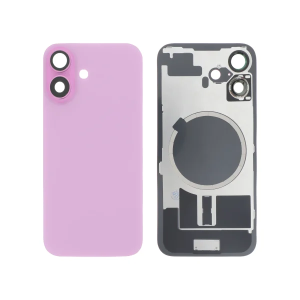 Tampa Traseira Rosa para iPhone 16