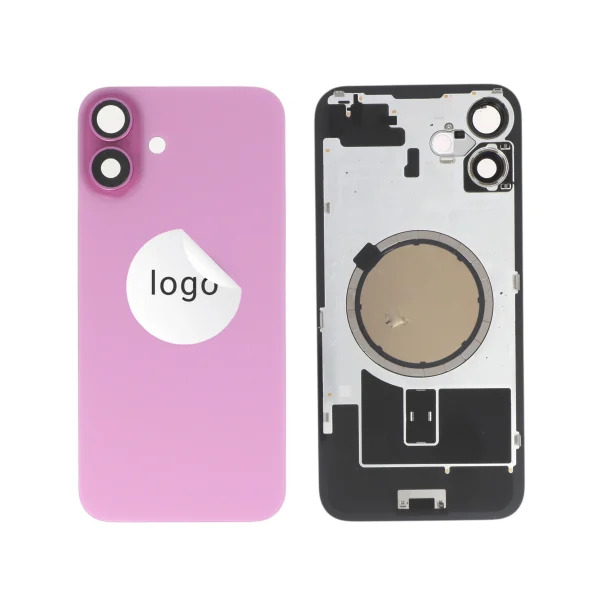 Tampa Traseira Rosa para iPhone 16 Plus (Retirado)