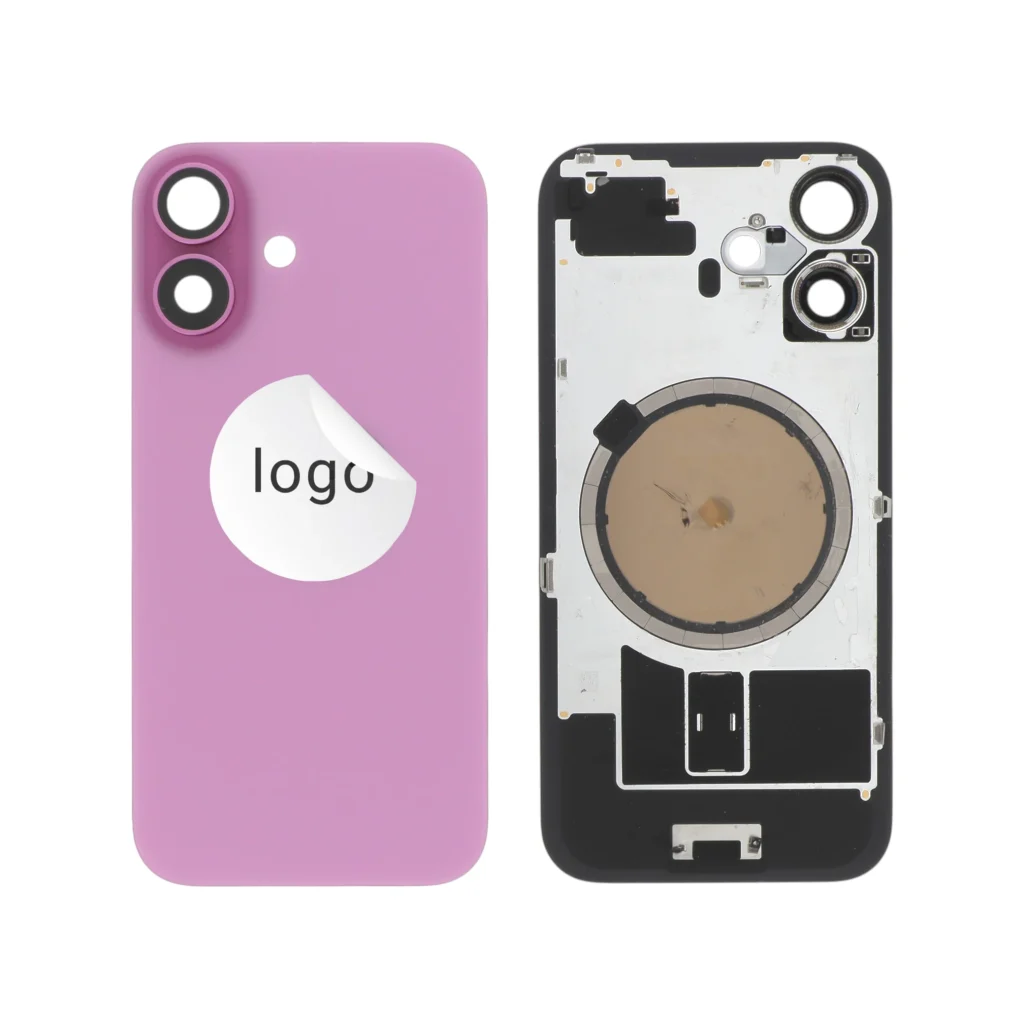 Tampa Traseira Rosa para iPhone 16 - Retirado