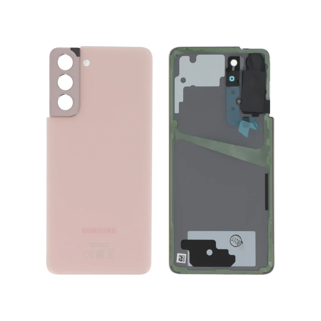 Tampa Traseira Rosa para Samsung Galaxy S21 5G (G991B) (SERVICE PACK)